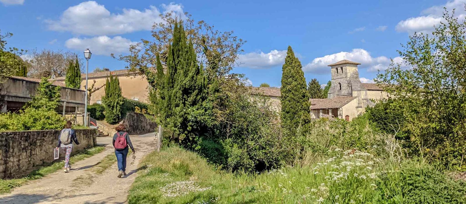 Randonnée à Saint-Aubin-de-Branne