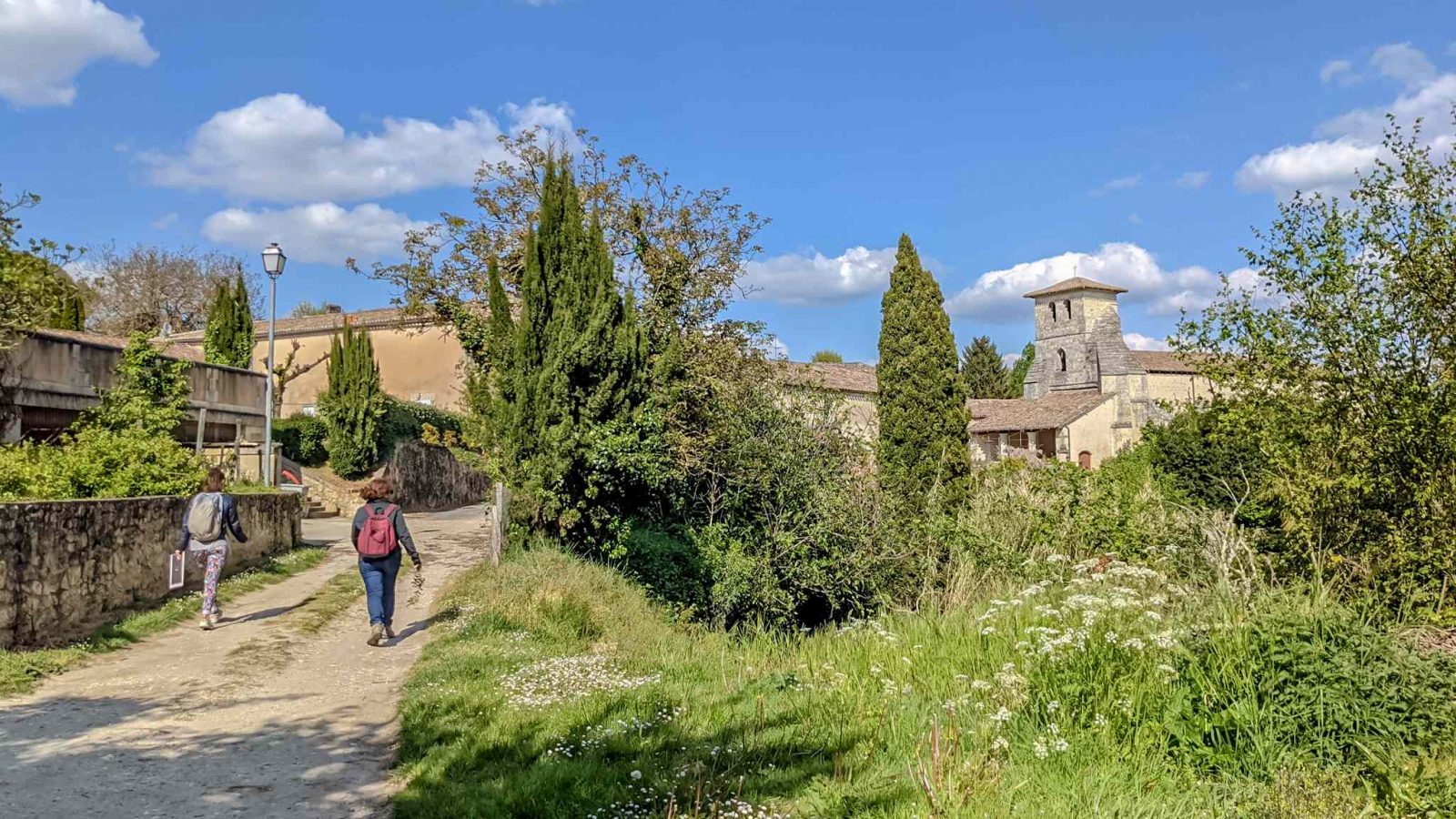Randonnée à Saint-Aubin-de-Branne