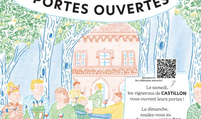 Portes Ouvertes de l’Appellation Castillon Côtes de Bordeaux les 5 et 6 septembre 2026.