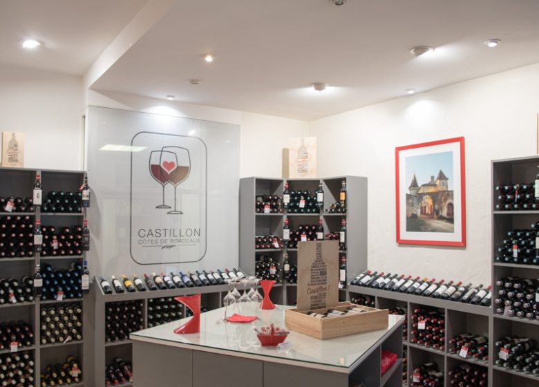 Casa de vinos Castillon Côtes de Bordeaux
