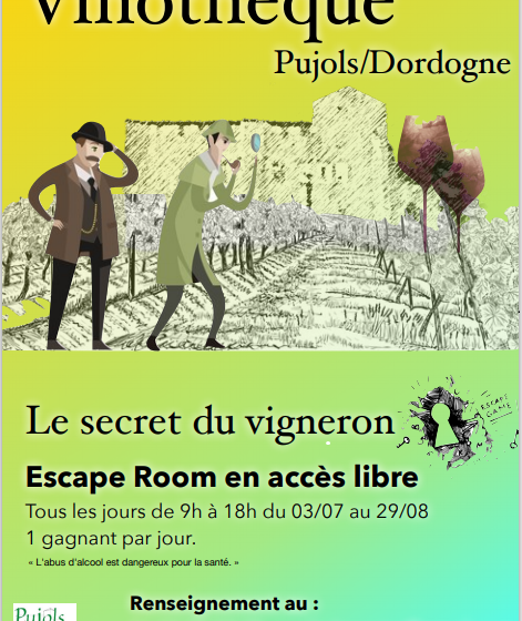 Escape room Le Secret du vigneron