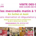 Visite des chais des caves de Rauzan