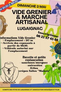 Marché artisanal et vide-grenier à Lugaignac