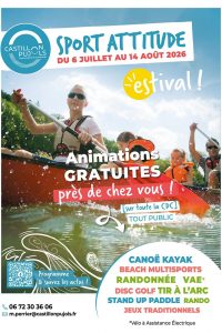Sport Attitude sur toute la CDC Castillon-pujols