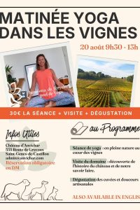 Matinée Yoya dans les Vignes du Château d’Anvichar