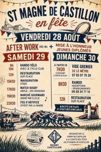 Saint Magne de Castillon en Fête