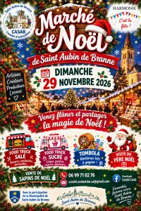 Marché de Noël de Saint Aubin de Branne