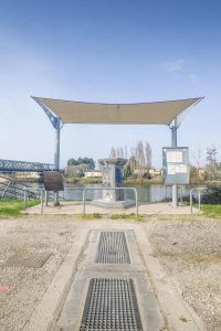 Aire de service pour camping-cars de Branne