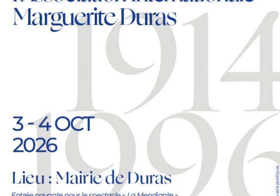 Biennale de l’association internationale Marguerite Duras