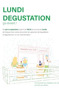 Lundi dégustation de la Maison des Vins de Castillon-la-Bataille