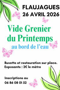 Vide grenier du printemps au bord de la dordogne