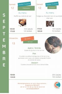 Ateliers culinaires Bio d’Ici