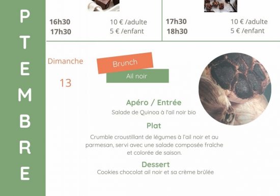 Ateliers culinaires Bio d’Ici